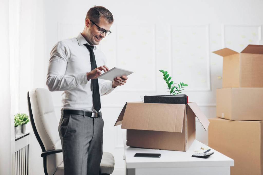 un déménagement entreprise